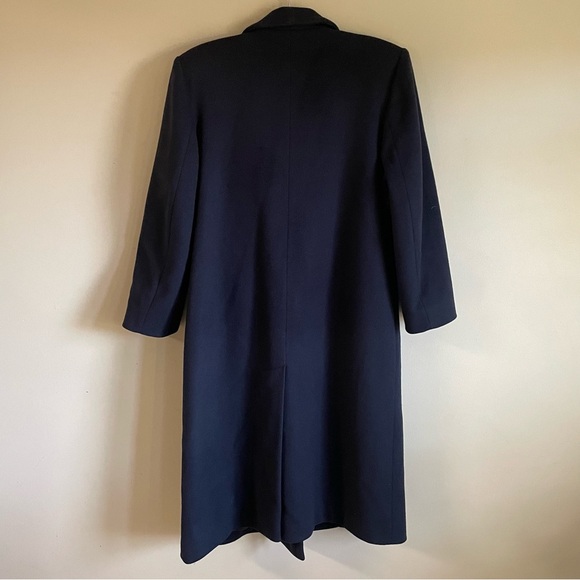 100% Wool Navy Coat - Picture 2 of 11